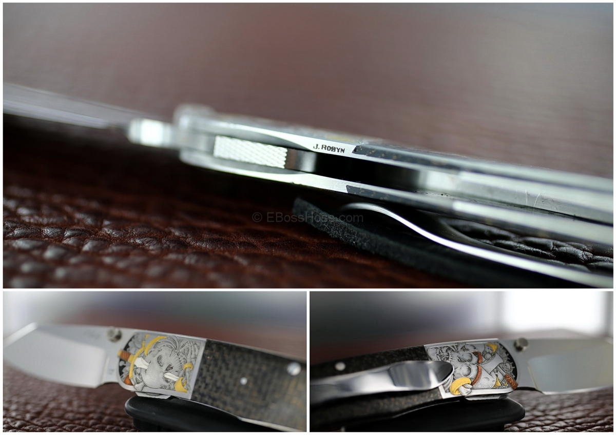 Scott Sawby Combat Utililty Masterfully Engraved by Jon Robyn