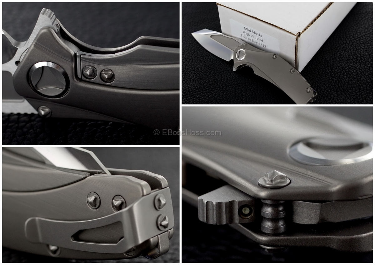 Tony Marfione Custom High-Polished Mini Matrix Flipper