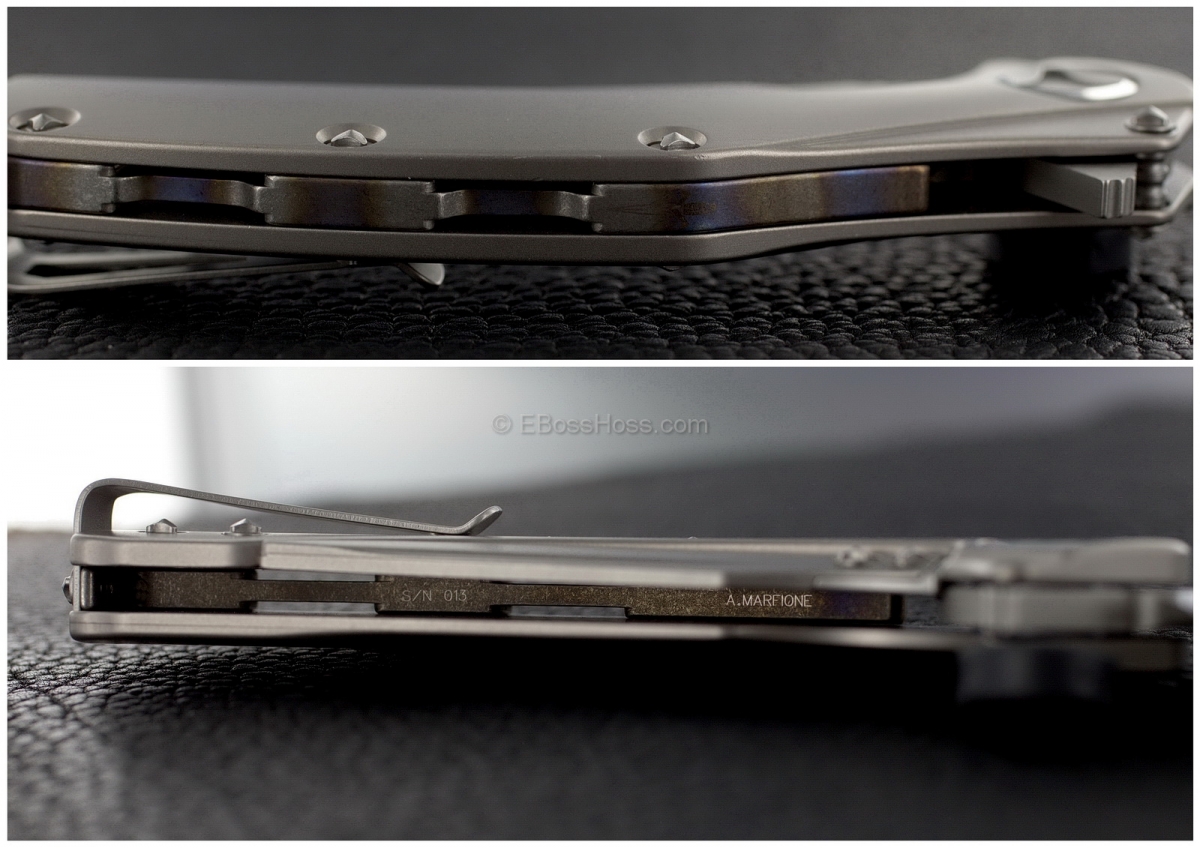 Tony Marfione Custom High-Polished Mini Matrix Flipper