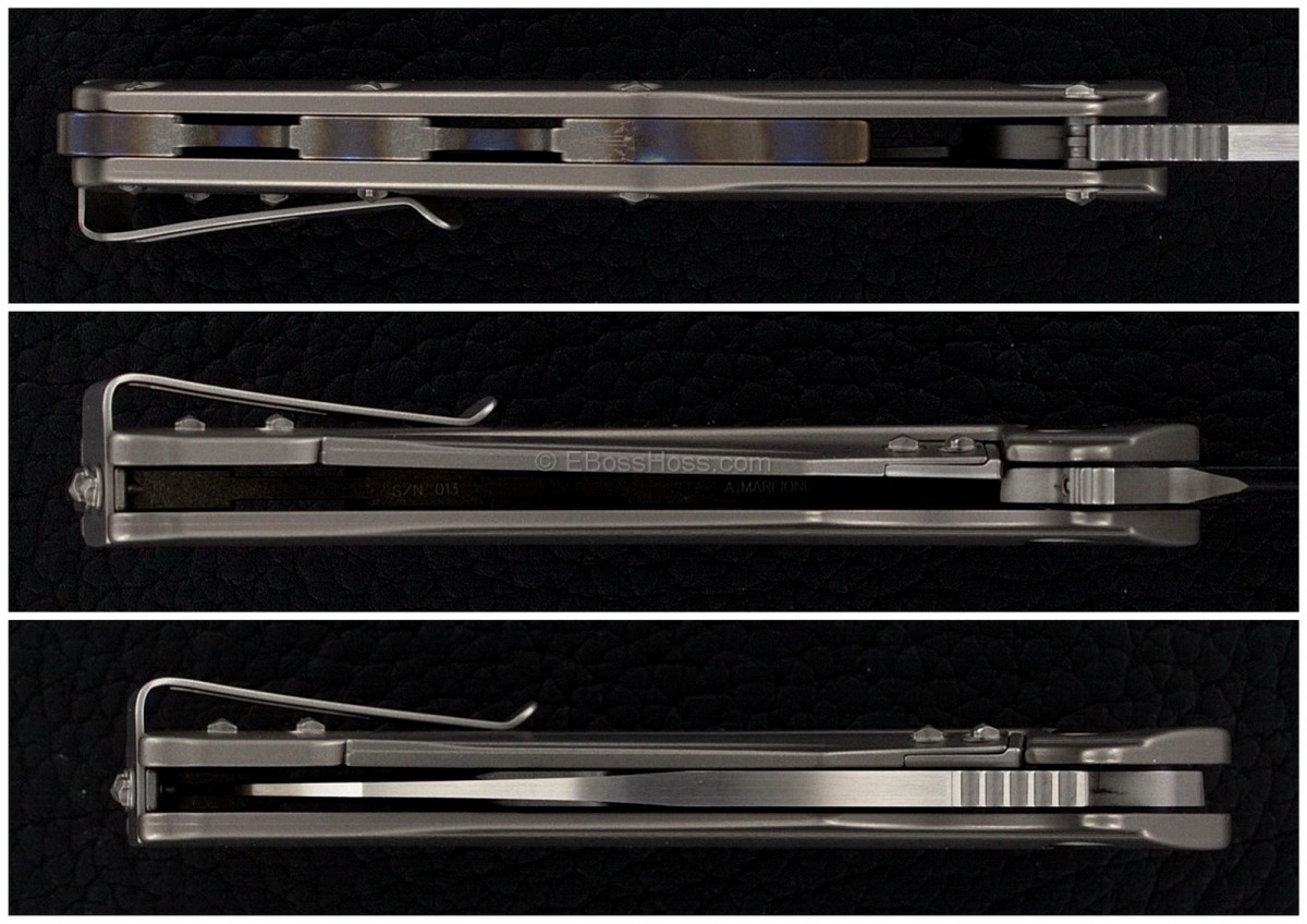 Tony Marfione Custom High-Polished Mini Matrix Flipper