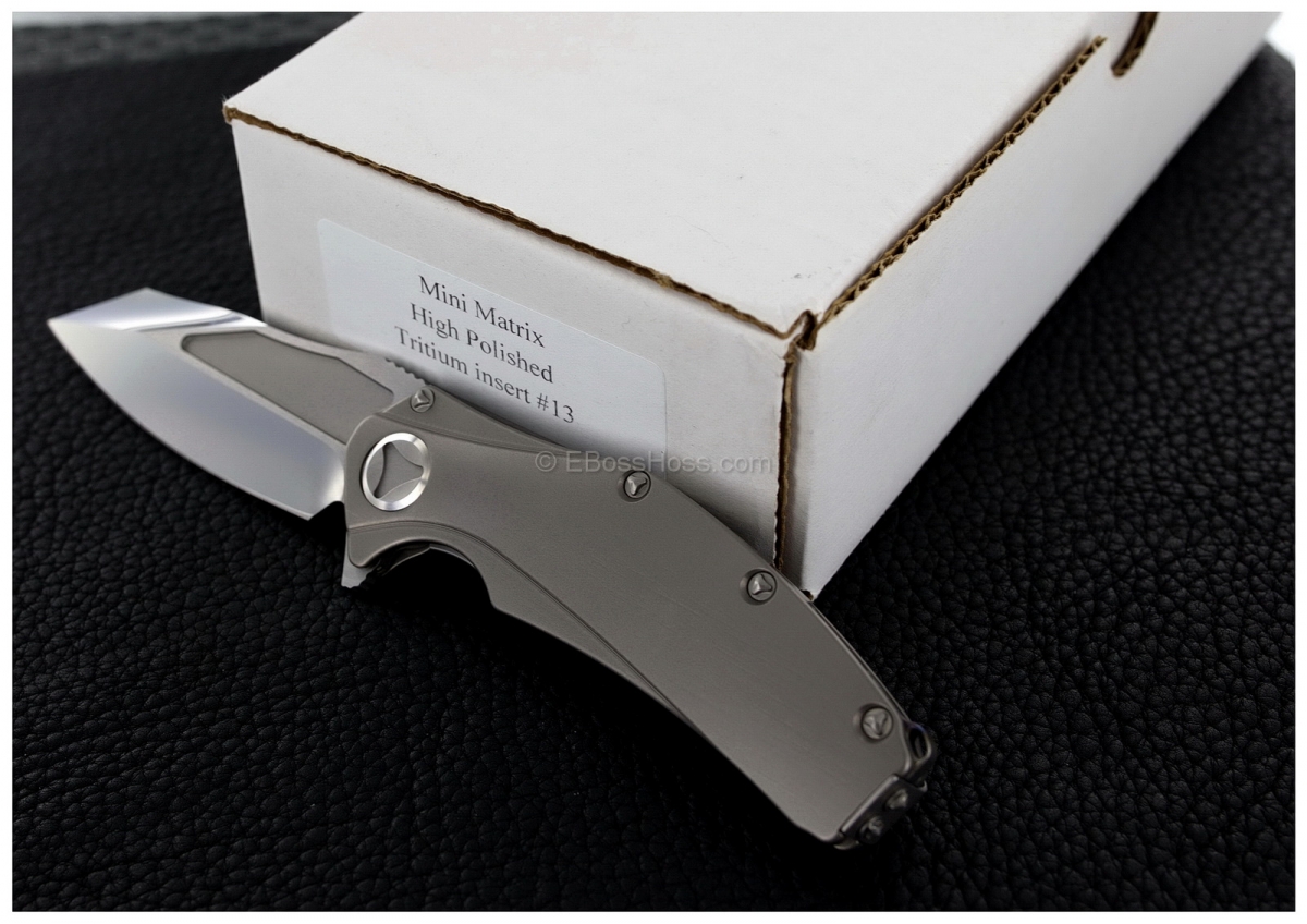 Tony Marfione Custom High-Polished Mini Matrix Flipper