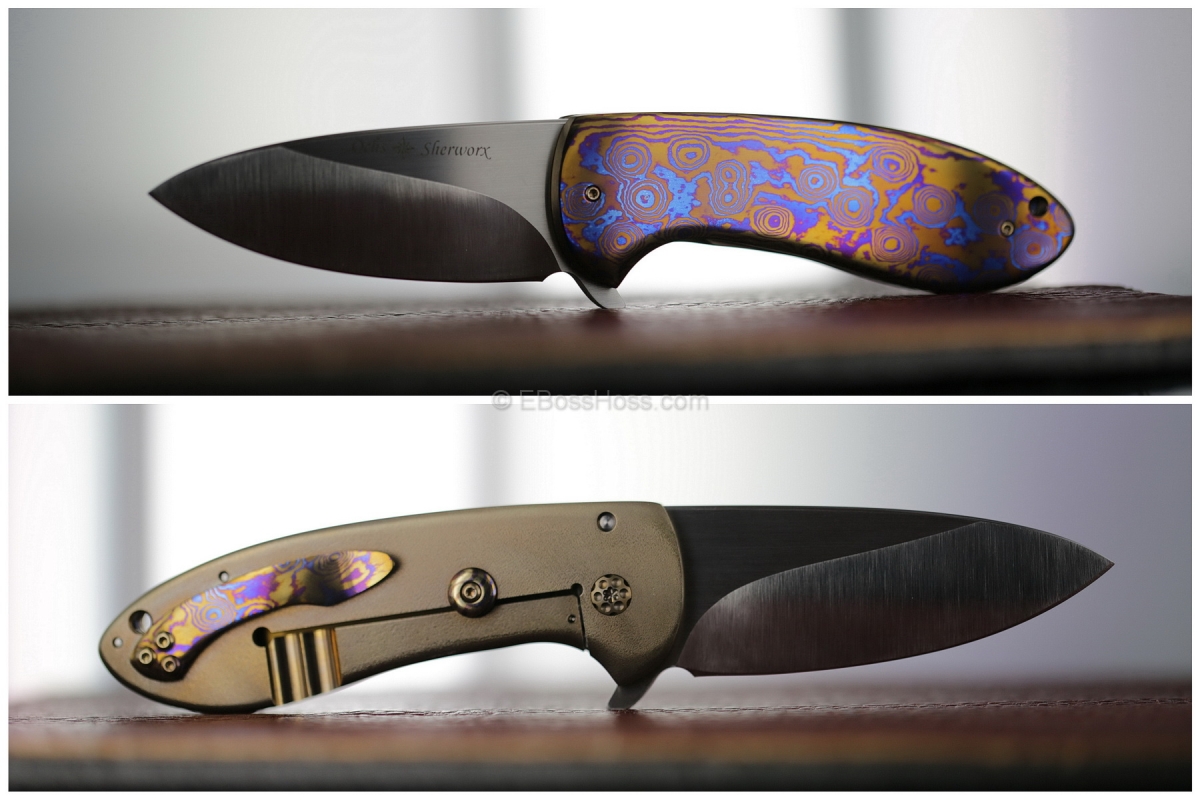 Eric Ochs (aka; Ochs Sherworx) Timascus Fox Flipper