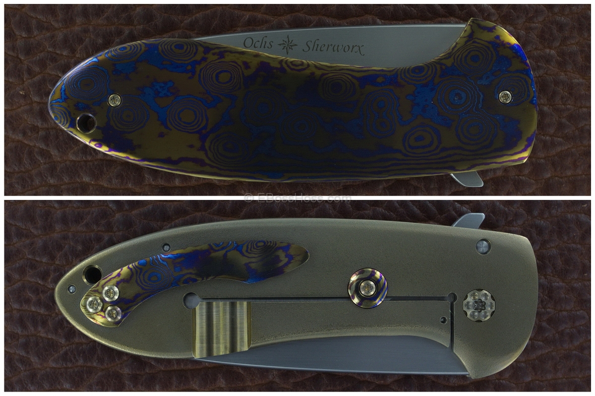 Eric Ochs (aka; Ochs Sherworx) Timascus Fox Flipper