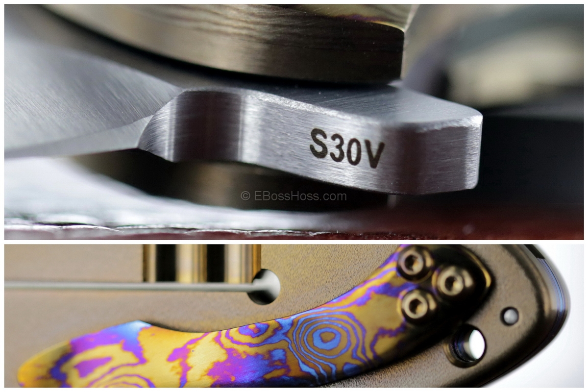 Eric Ochs (aka; Ochs Sherworx) Timascus Fox Flipper