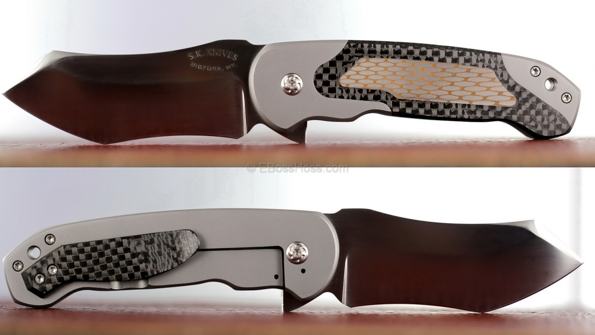 SK Knives (Steve Kelly) Deluxe Collision Flipper