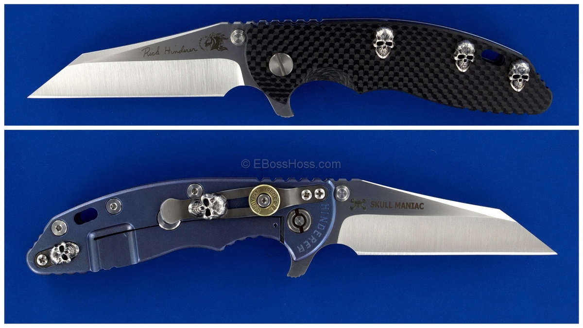 Rick Hinderer SKULL MANIAC - a One-Off Custom XM-18 Flipper