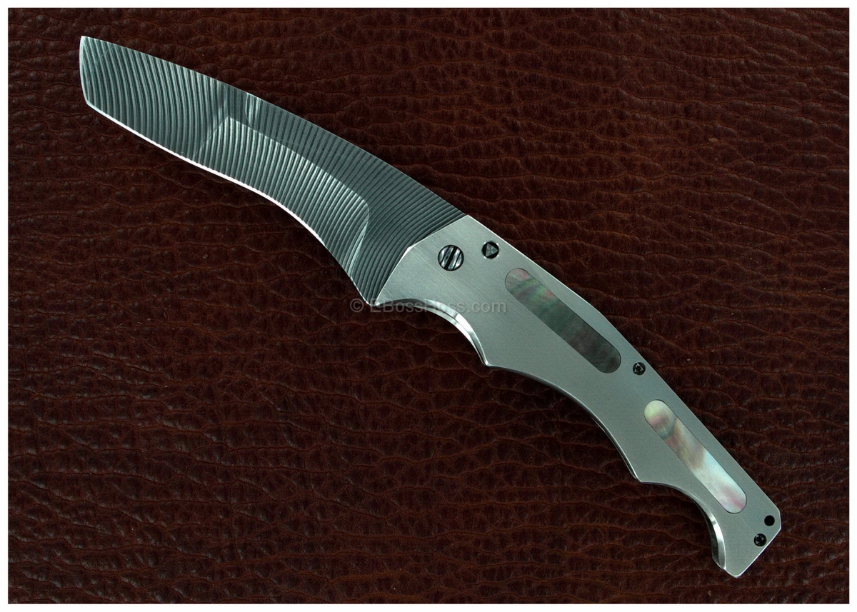 Gustavo Cecchini (GTC Knives) Custom Very Deluxe 50 Cal Flipper