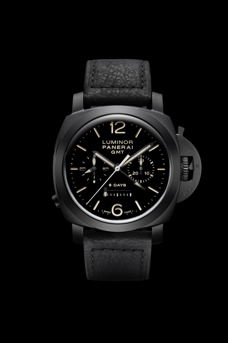 Panerai (Officine Panerai) PAM 00317 - Luminor 1950 Chrono Monopulsante 8 Days GMT Ceramica