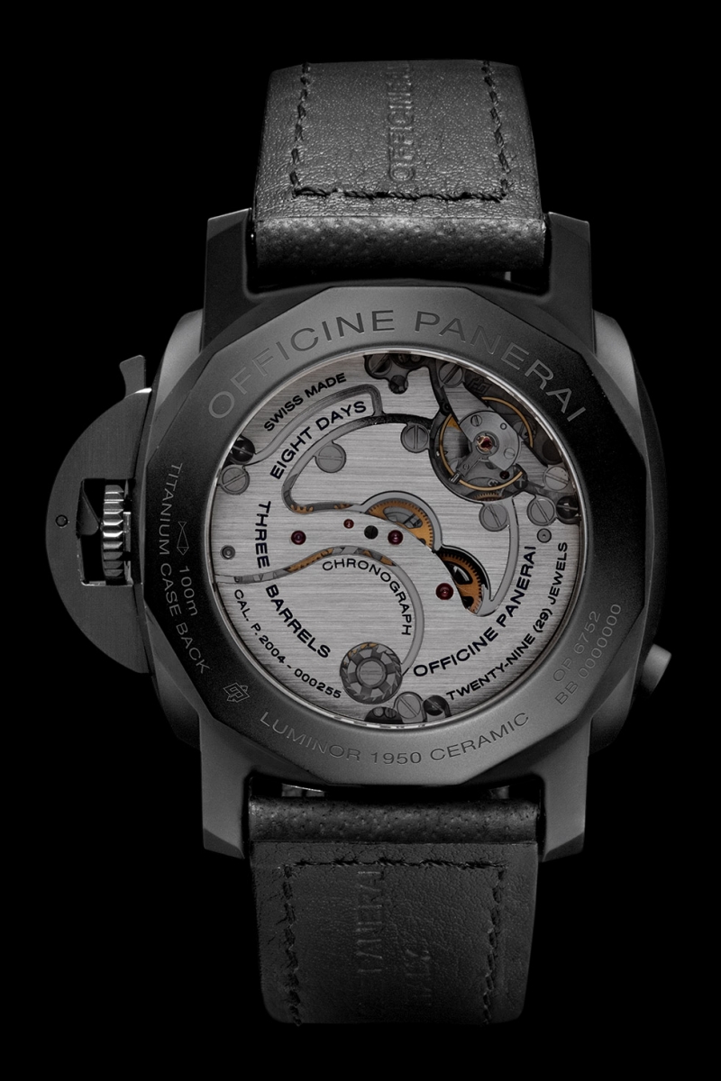 Panerai 317 (Officine Panerai) PAM00317 - Luminor 1950 Chrono Monopulsante 8 Days GMT Ceramica - 44mm