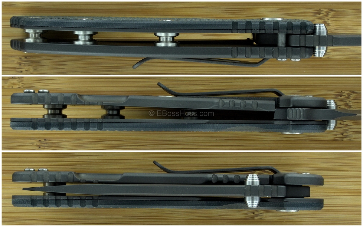 Hinderer Knives XM-18 Gen 4 Black PVD DLC Slicer Flipper