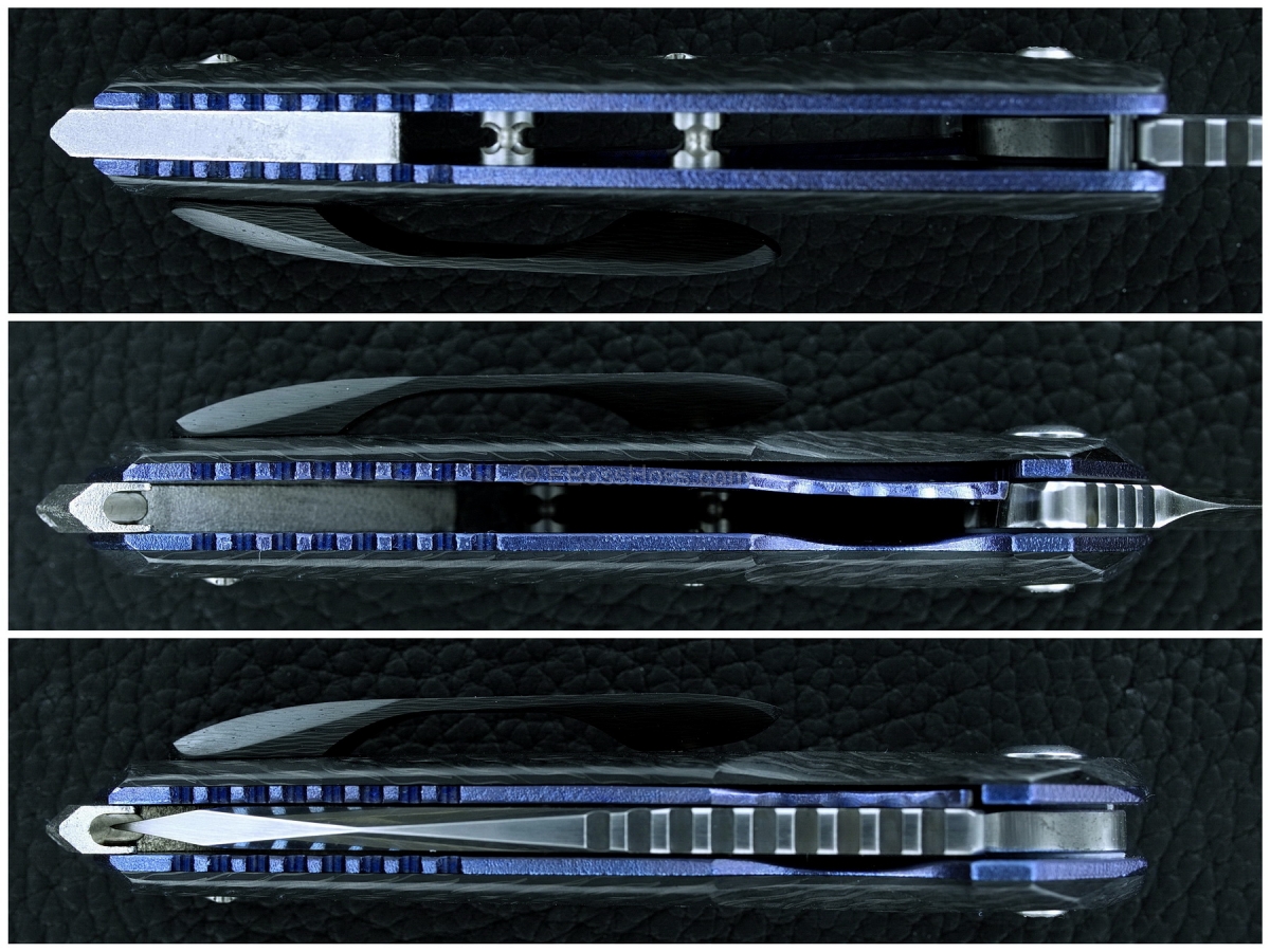 Allen Elishewitz Mini Tank Tanto Flipper