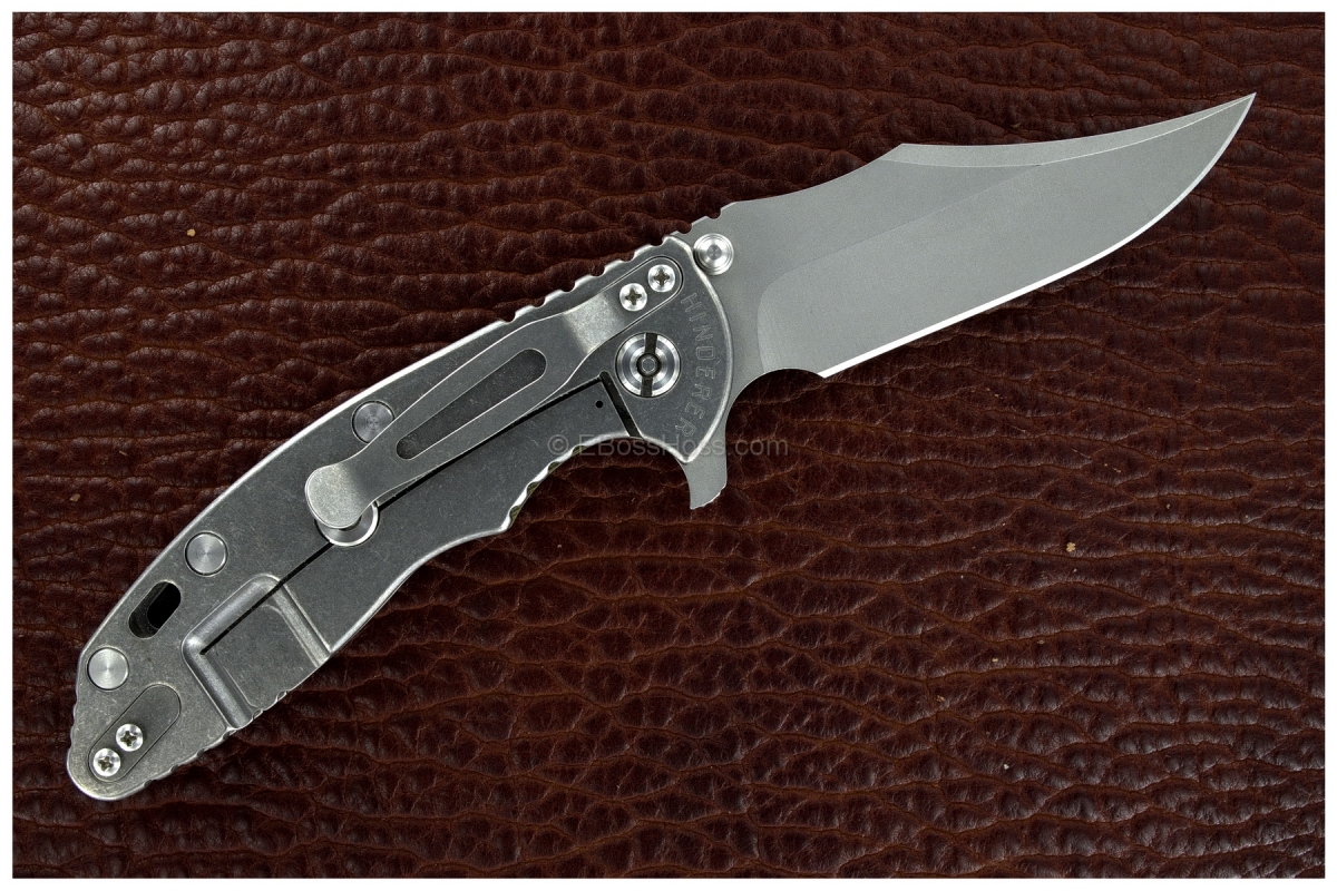 Rick Hinderer Gen 4 Custom XM-18 Bowie Flipper