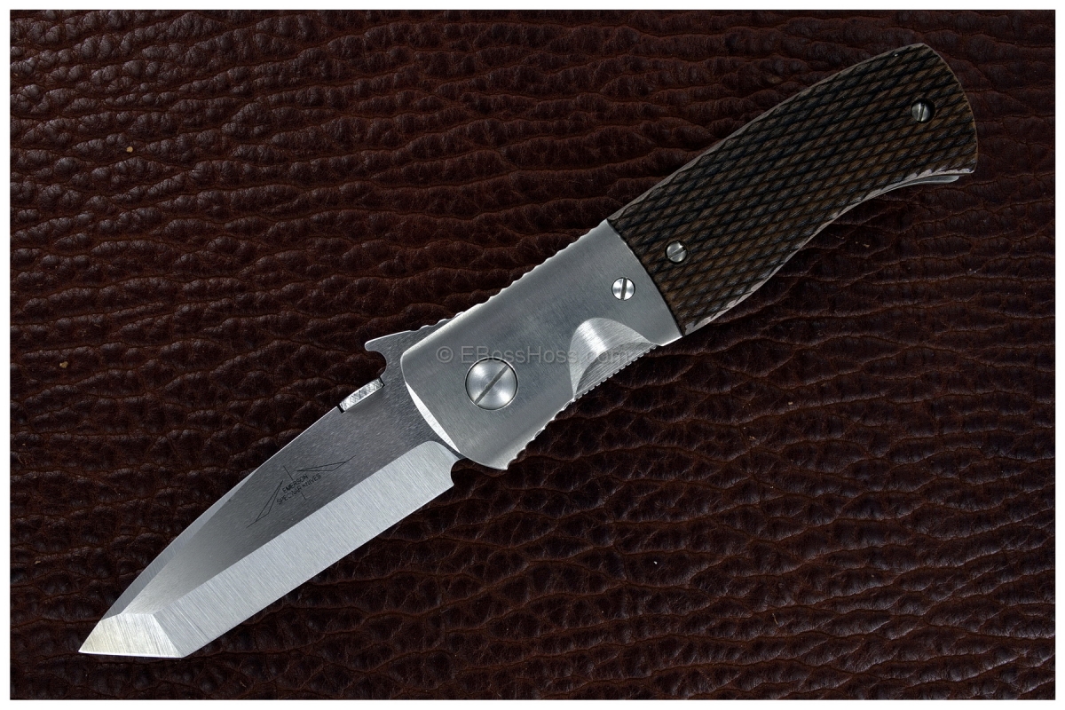 Ernie Emerson Checkered Walnut CQC-7 w/Wave