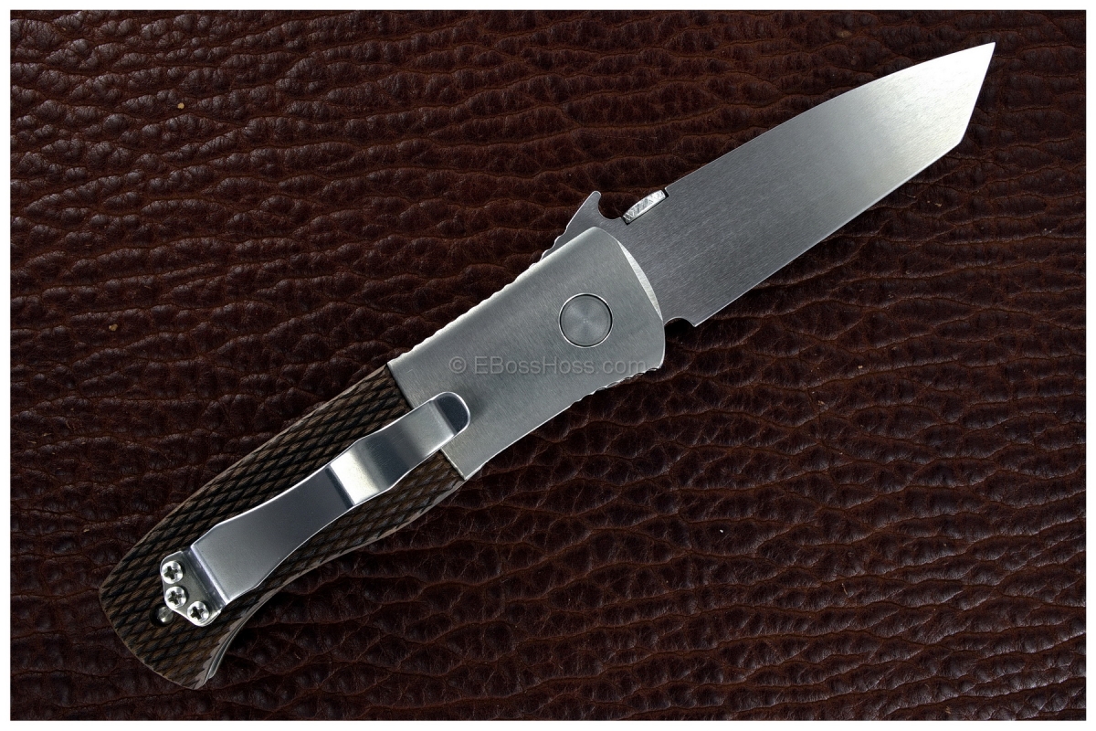 Ernie Emerson Checkered Walnut CQC-7 w/Wave