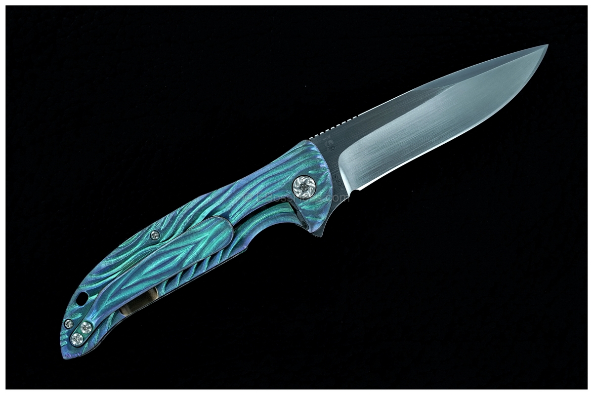 Korth Cutlery Carved Stinger Flipper