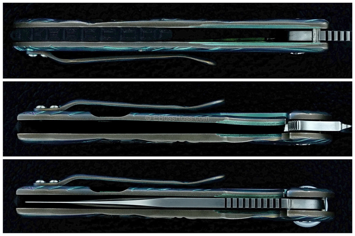 Korth Cutlery Carved Stinger Flipper