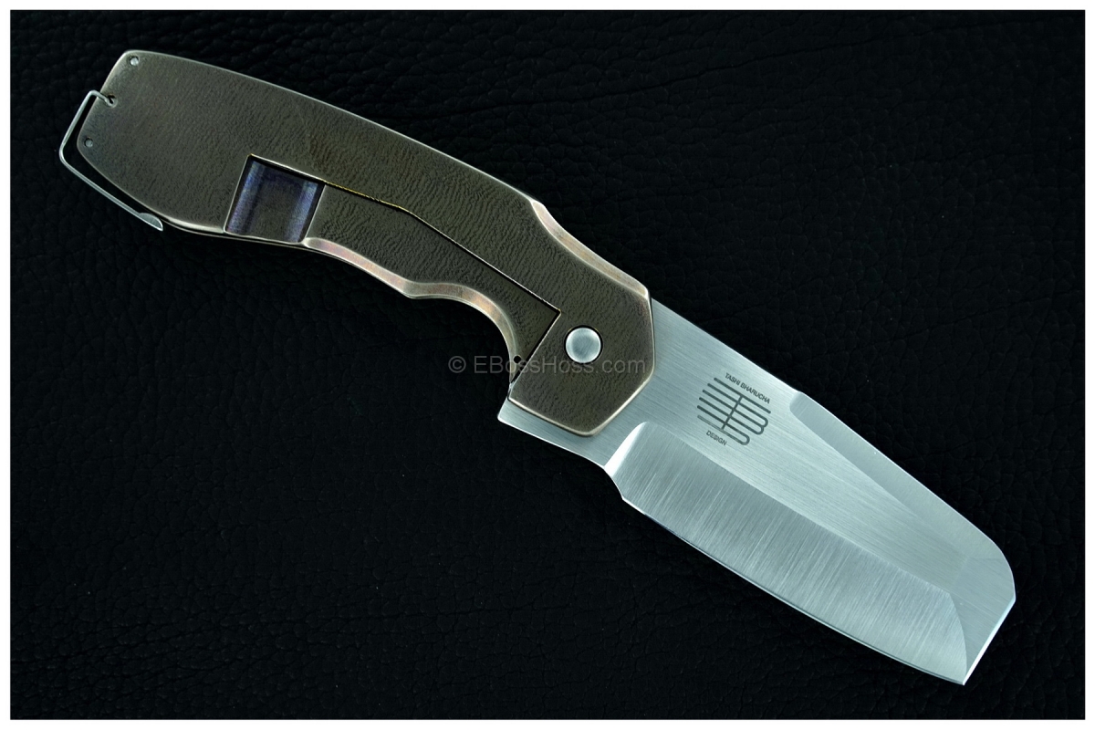 Jon Graham / Tashi Bharucha Midnight Razel Framelock Flipper