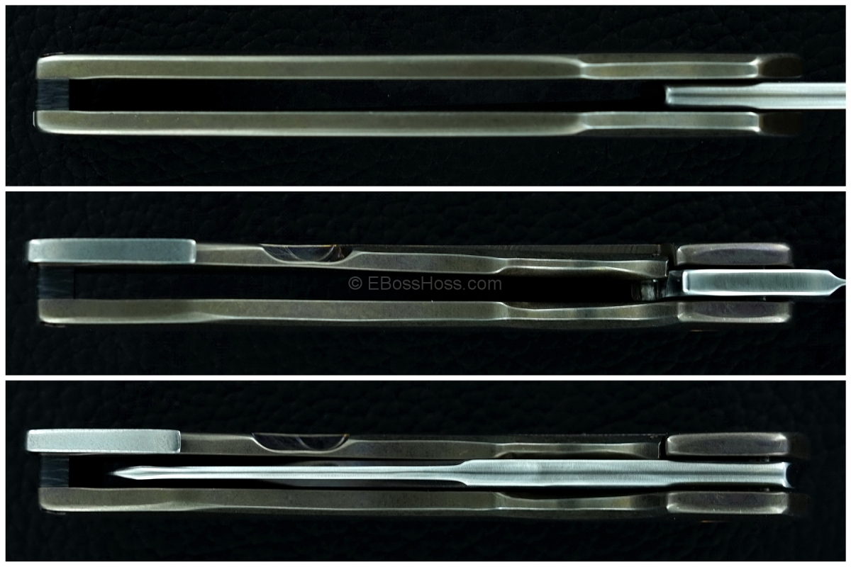 Jon Graham / Tashi Bharucha Midnight Razel Framelock Flipper