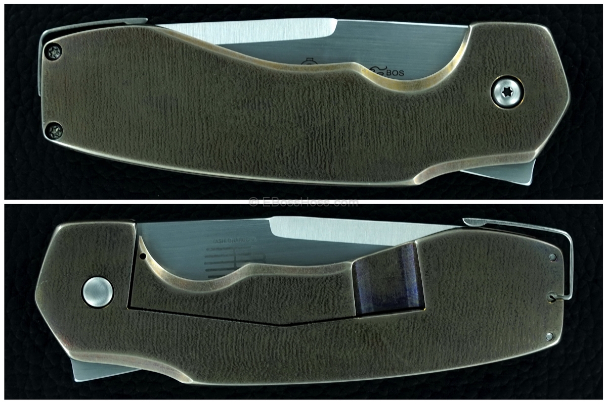 Jon Graham / Tashi Bharucha Midnight Razel Framelock Flipper