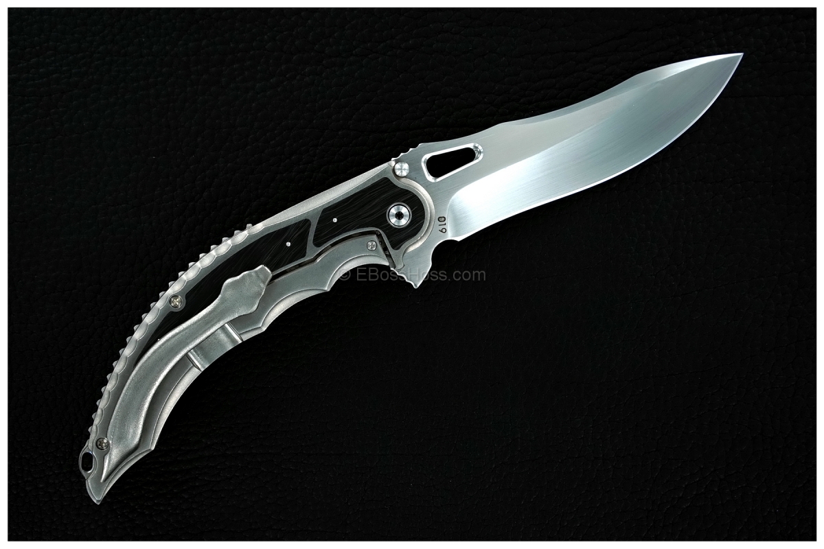 Korth Cutlery Carved Reptile Flipper