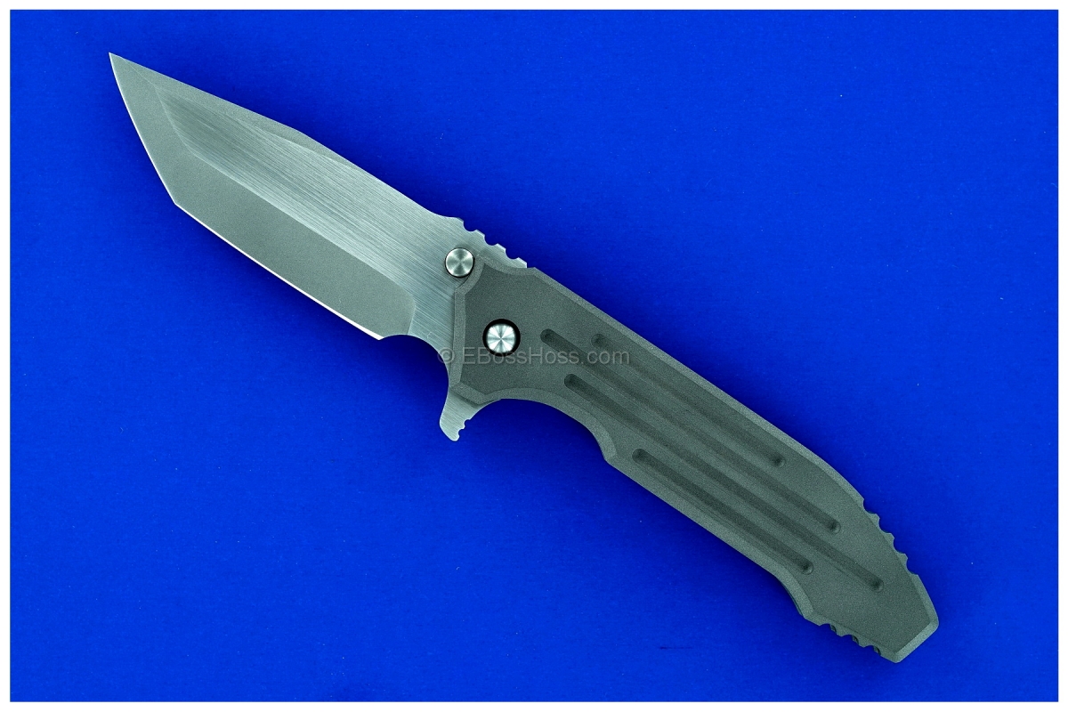 Peter Rassenti Custom Integral S.N.A.F.U. 'T' (Tanto) Flipper