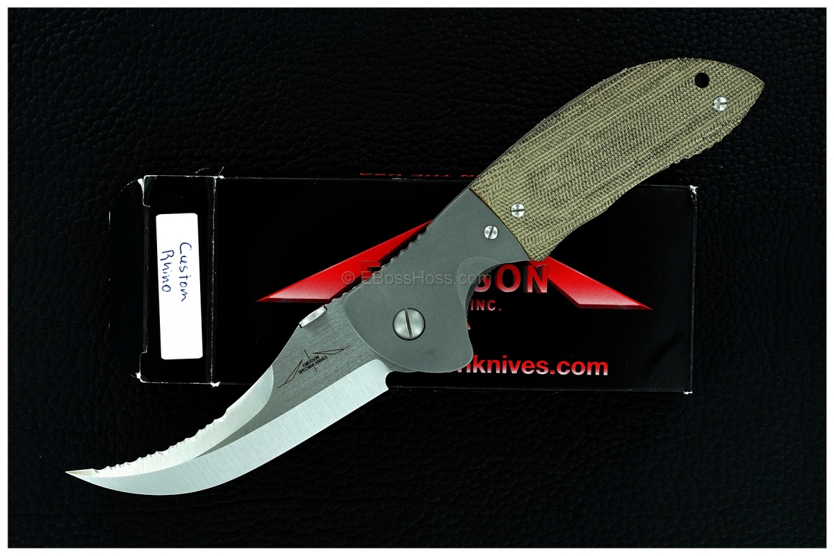 Ernie Emerson Custom Bolstered Rhino