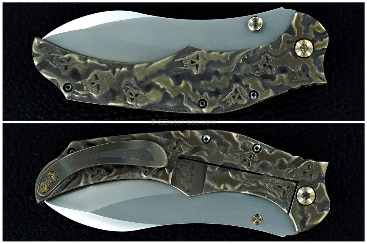 Jody Muller Custom Ghost Skulls Folder