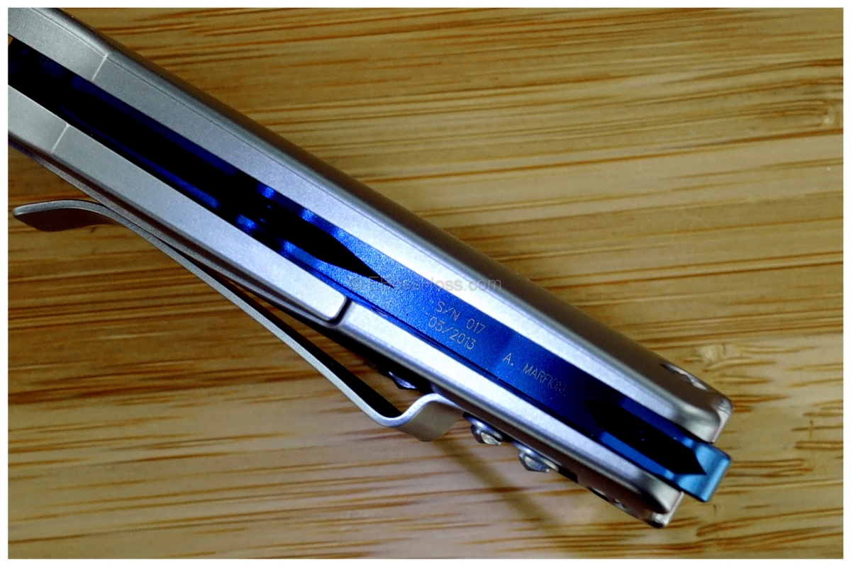 Tony Marfione (Microtech) Deluxe Custom D.O.C. Flipper