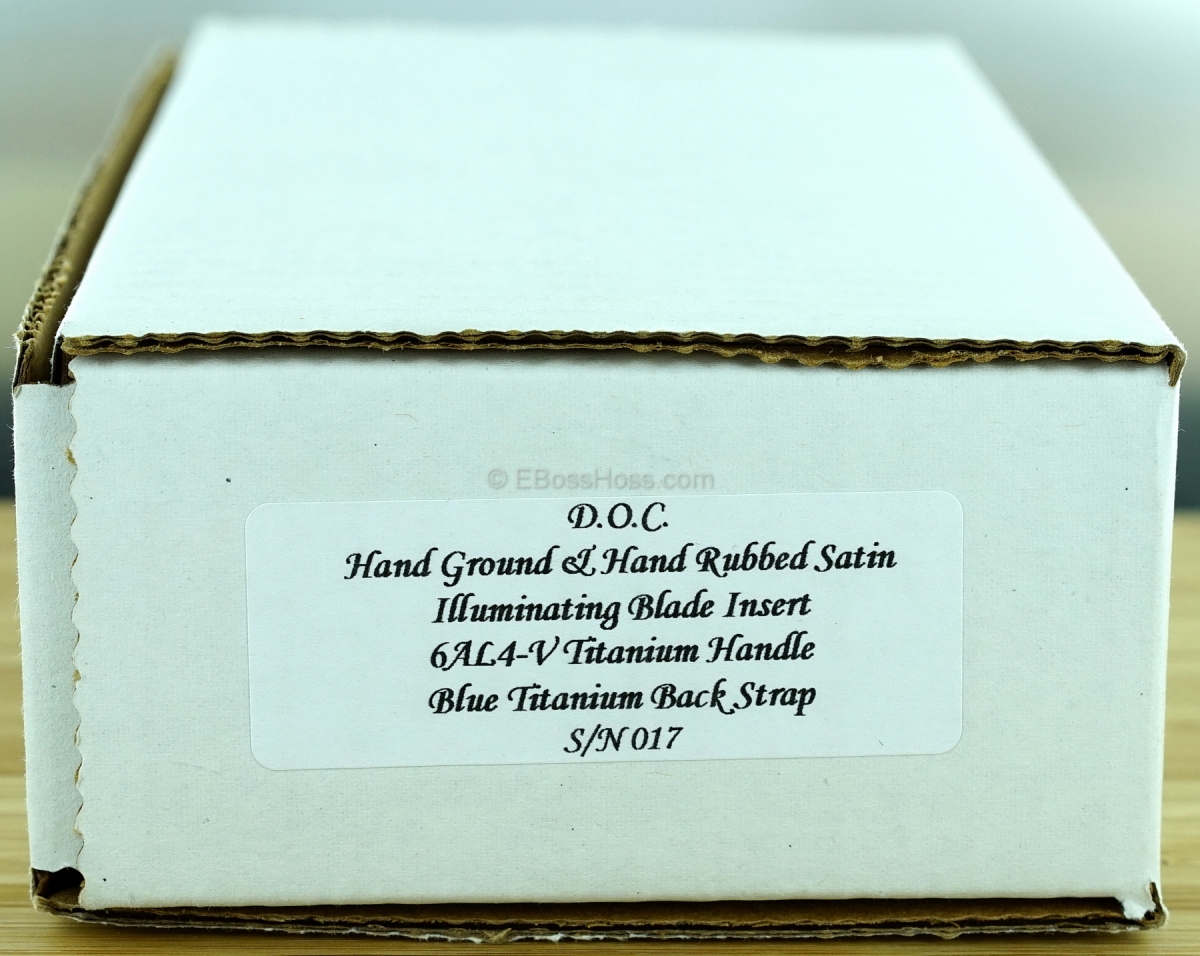 Tony Marfione (Microtech) Deluxe Custom D.O.C. Flipper