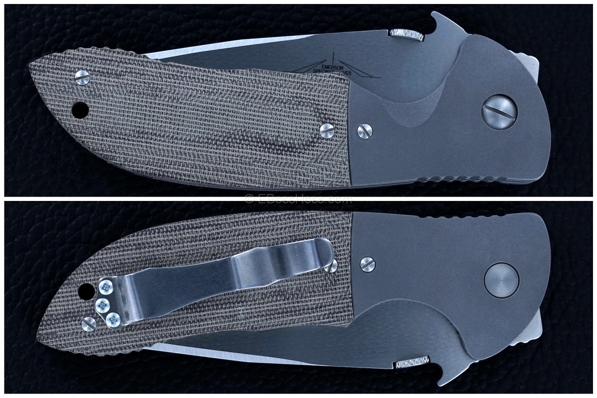 Ernie Emerson Custom Waved Super Commander