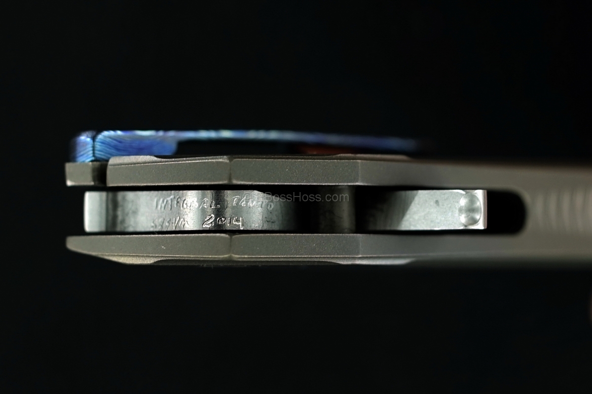 Gustavo Cecchini (GTC Knives) Custom Integral Tanto Flipper