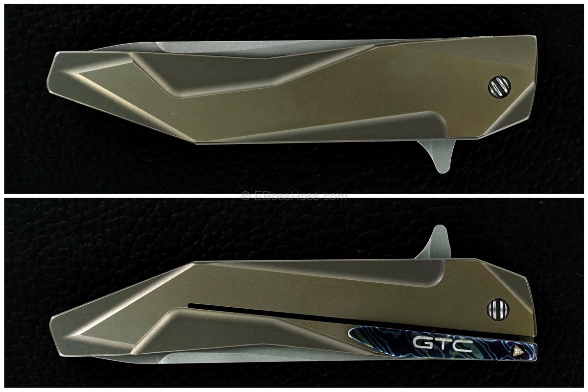 Gustavo Cecchini (GTC Knives) Custom Integral Tanto Flipper