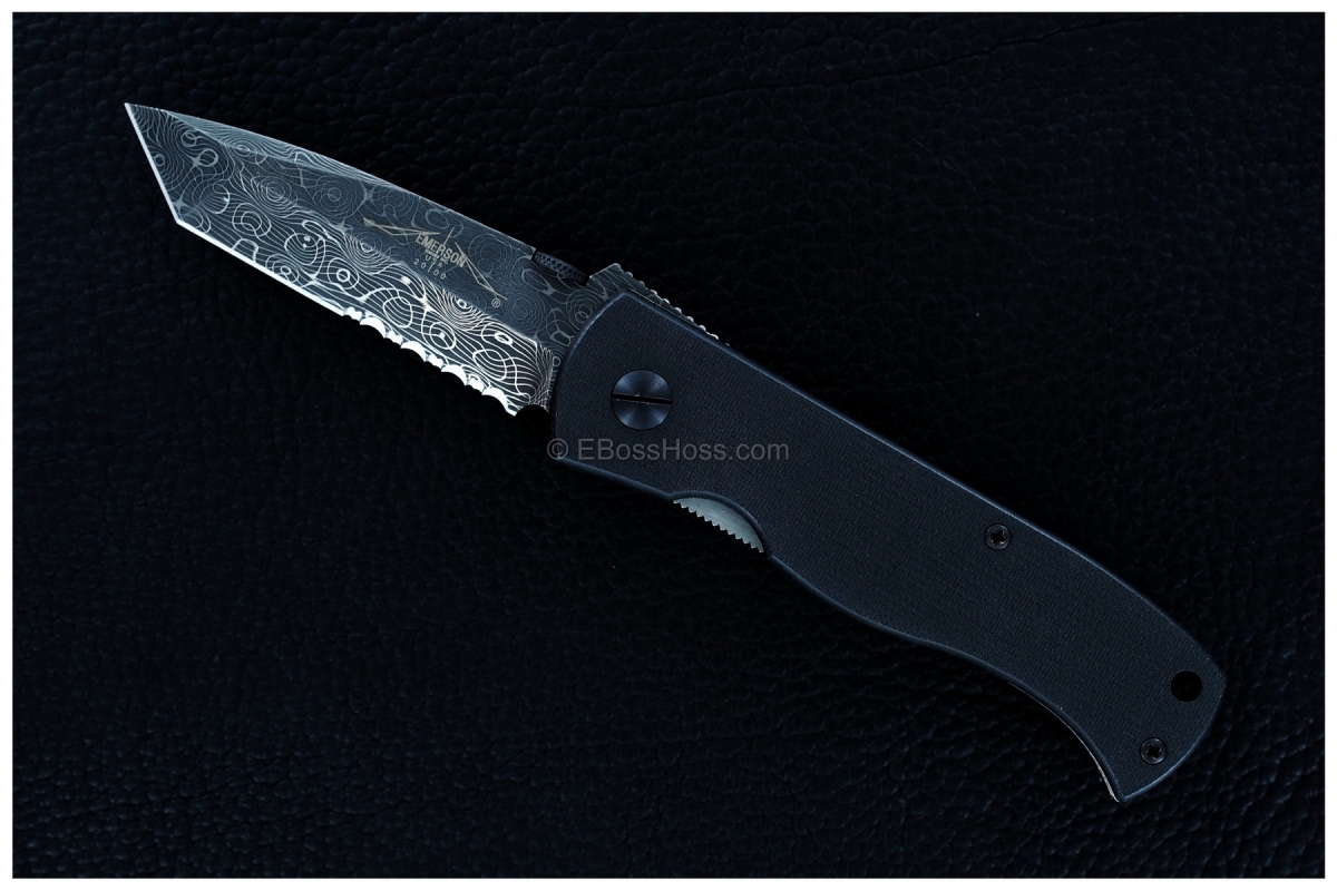 Emerson Production Custom Damascus CQC-7