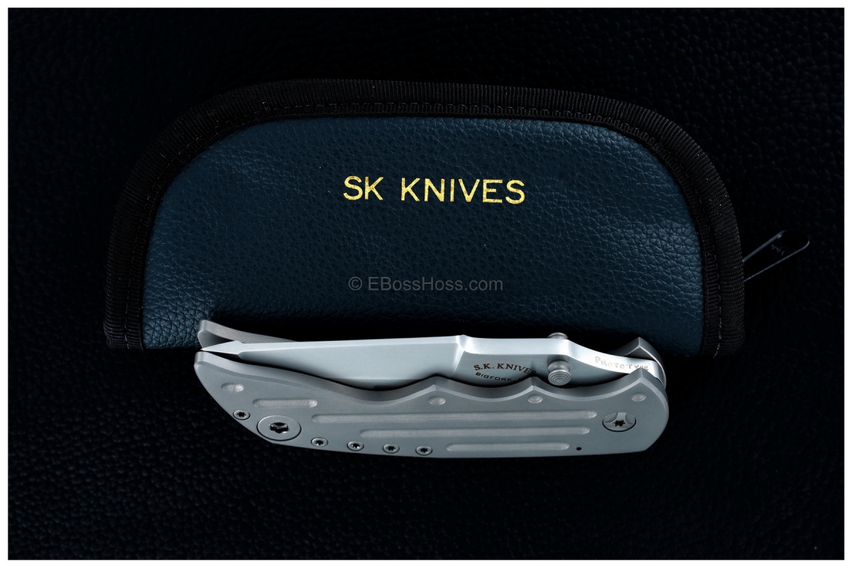 SK Knives (Steve Kelly) Custom Tank Prototype Framelock