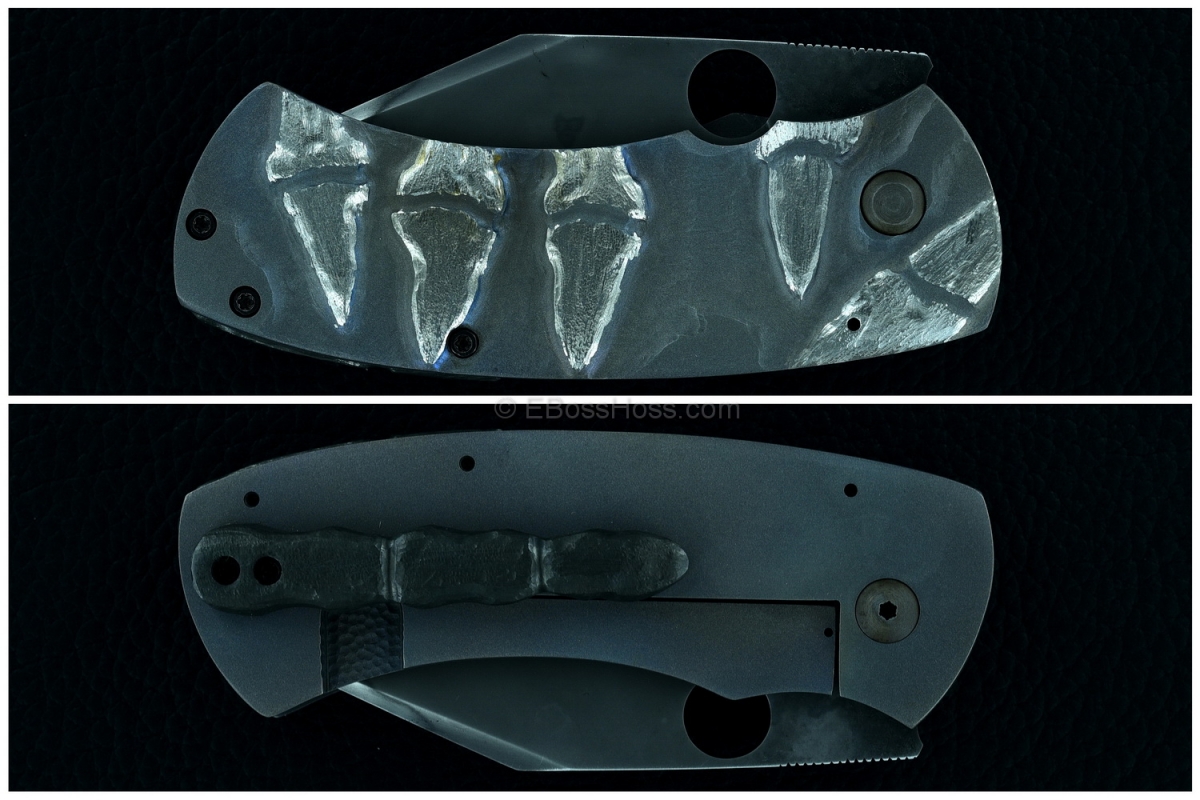 Jonathan McNees Custom Carved FMUK Tanto