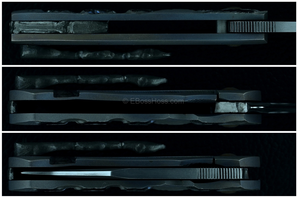 Jonathan McNees Custom Carved FMUK Tanto