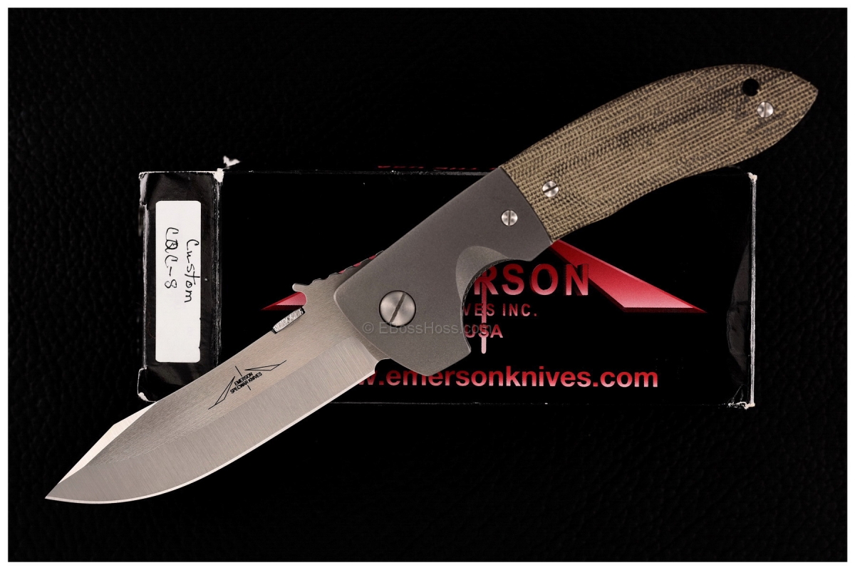 Ernie Emerson Custom CQC-8 Waved