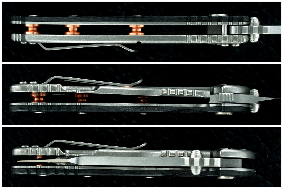 Rick Hinderer Custom Gen 4 Harpoon-Tanto XM-18 Flipper