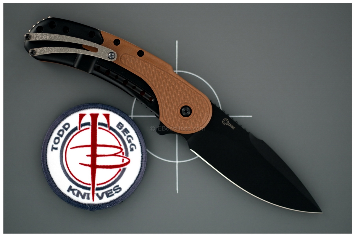 Todd Begg Black-bladed FG Bodega Flipper