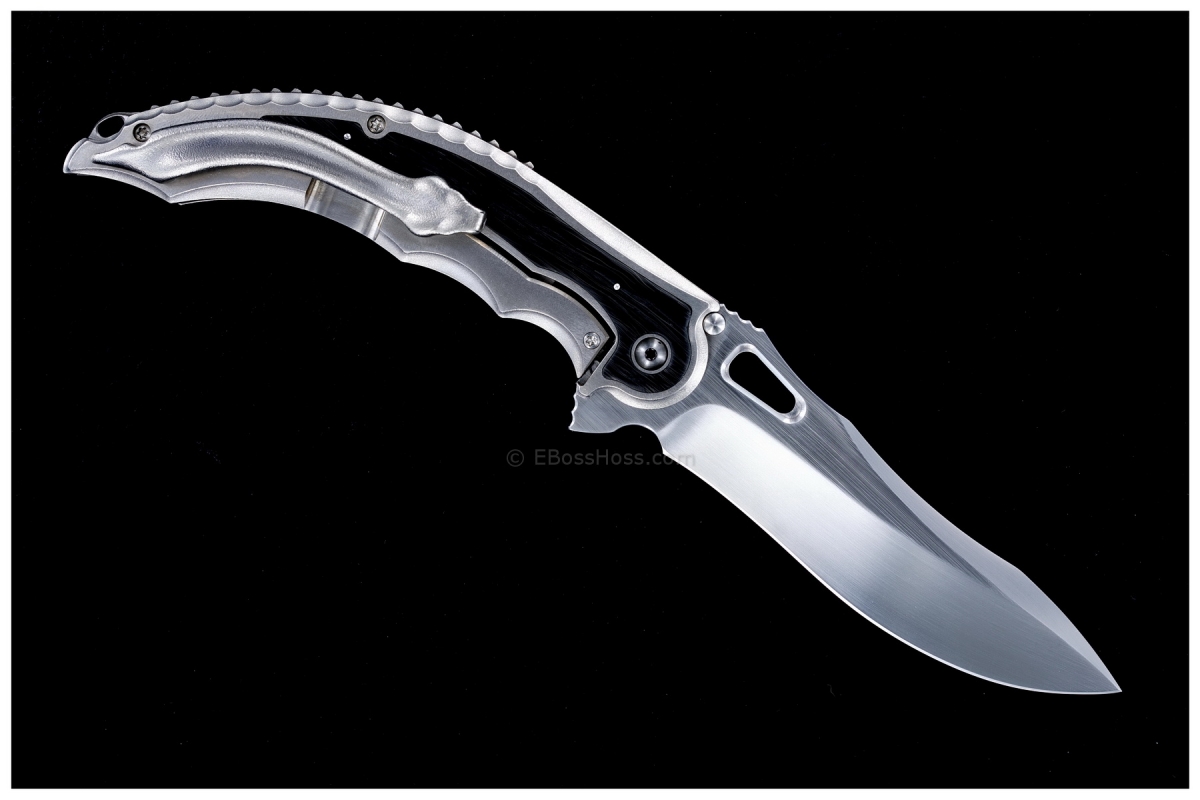 Korth Cutlery Custom Carved Reptile Flipper