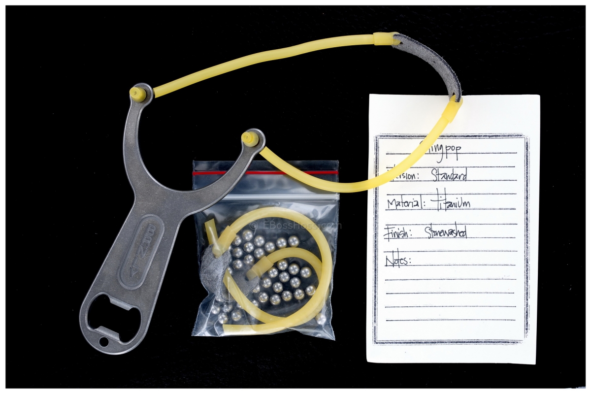 BRNLY Titanium Slingpop by Lucas Burnley