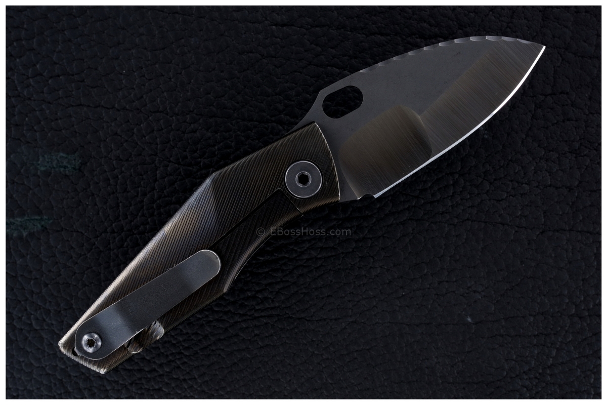 Mick Strider Custom (MSC) Nightmare SJ75-Mini Folder - Black PVD