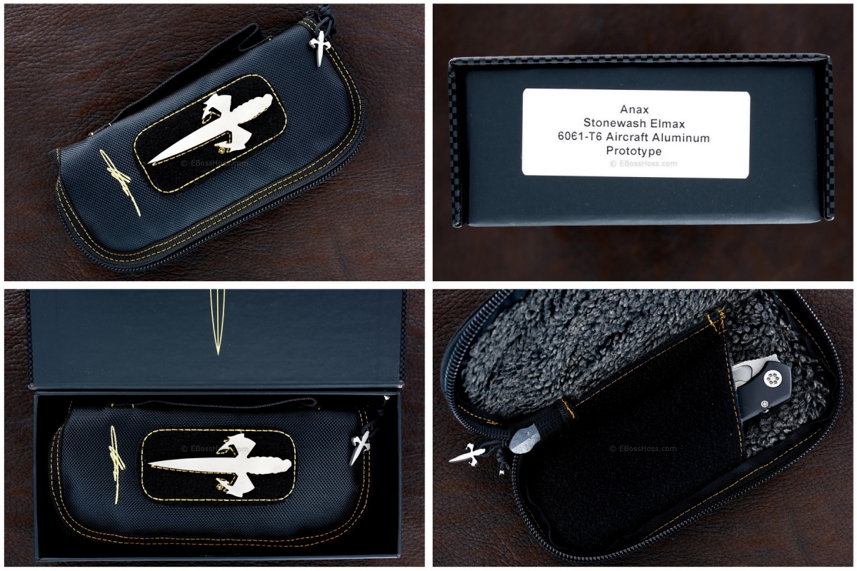 Tony Marfione (Microtech) Custom-ground Anax Prototype