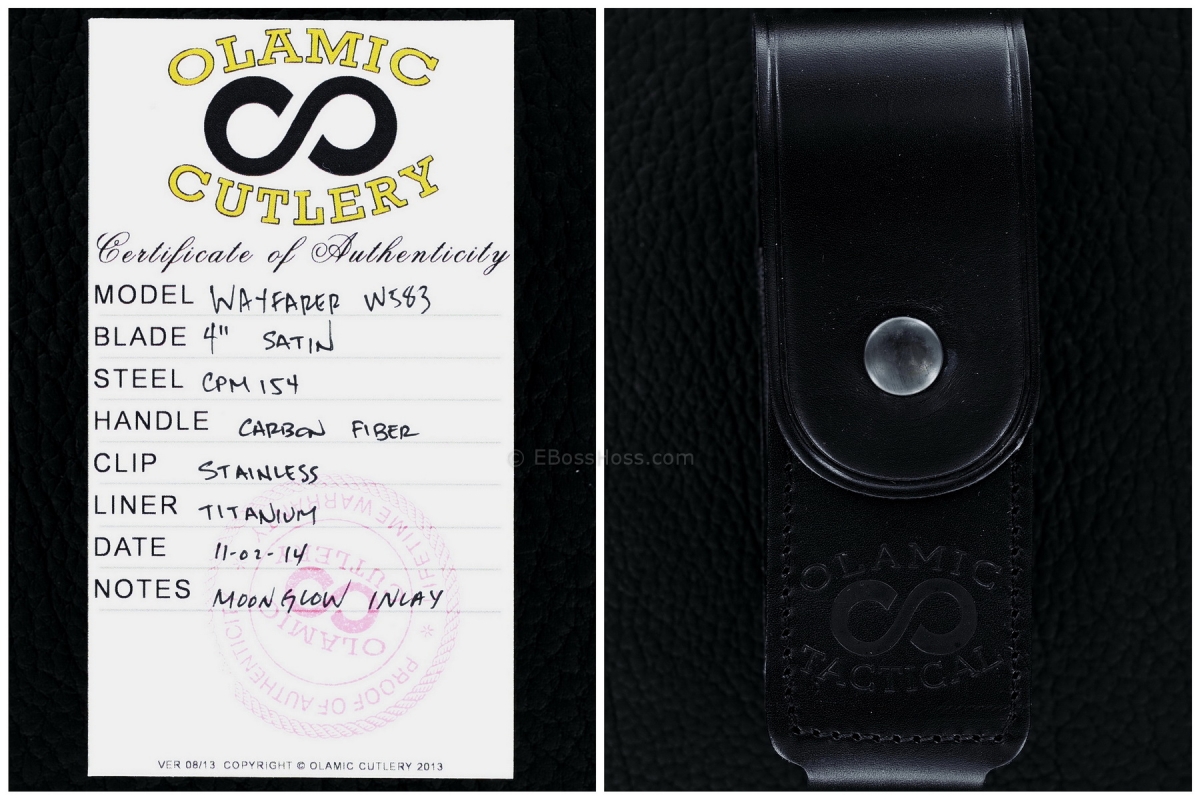 Olamic Tactical Wayfarer Flipper: Design by Michael Vagnin