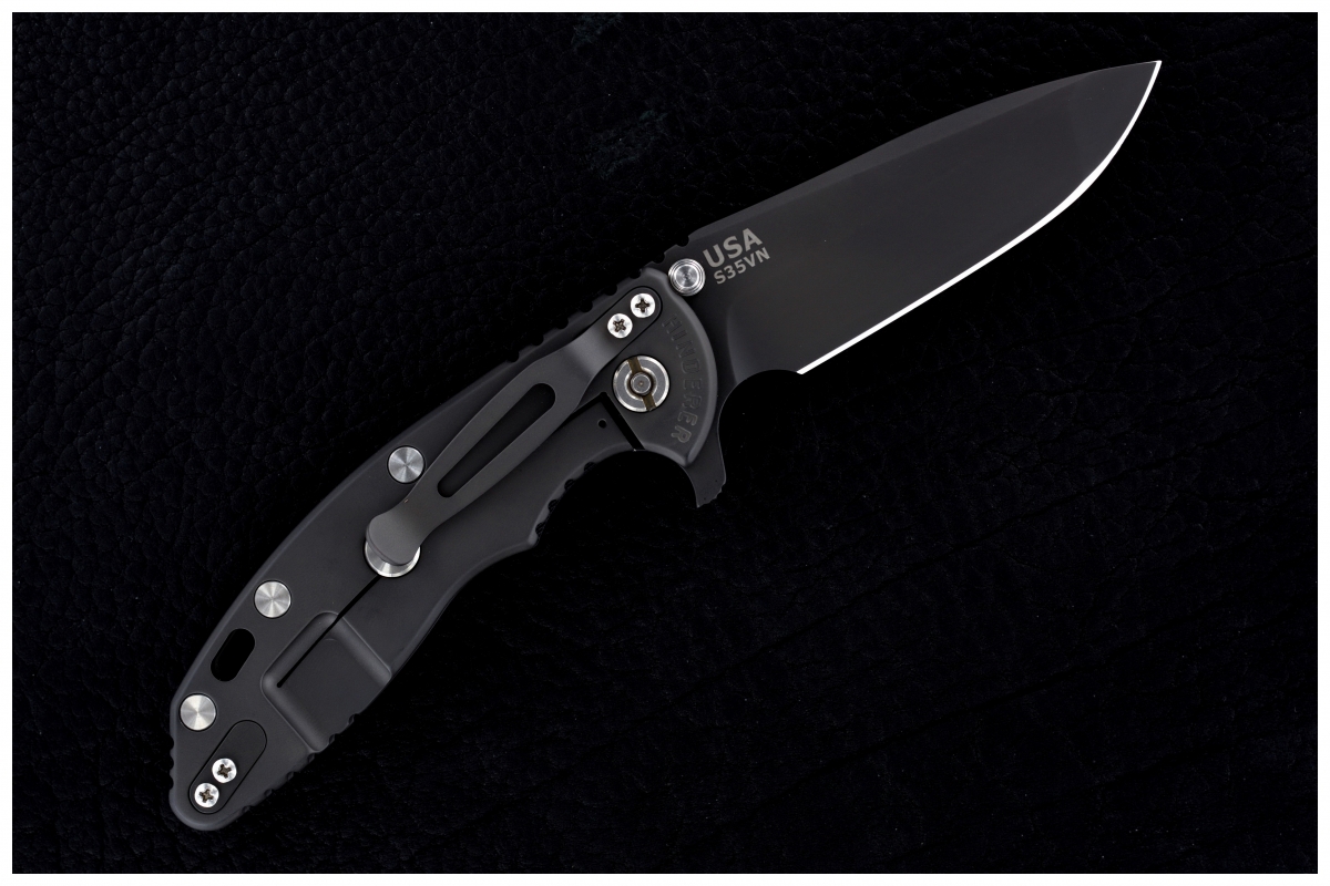 Hinderer XM-18 Gen 4 Black PVD Spanto Flipper
