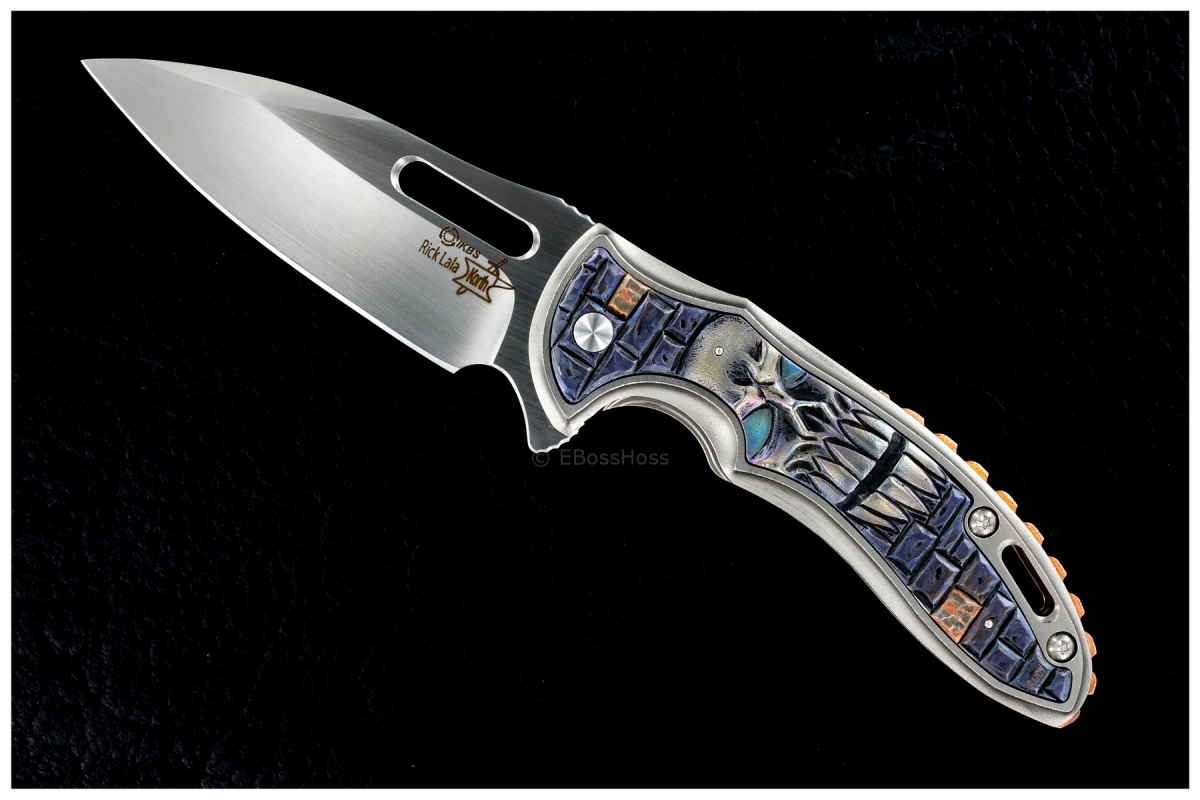  Korth Cutlery Carved Sentry Flipper