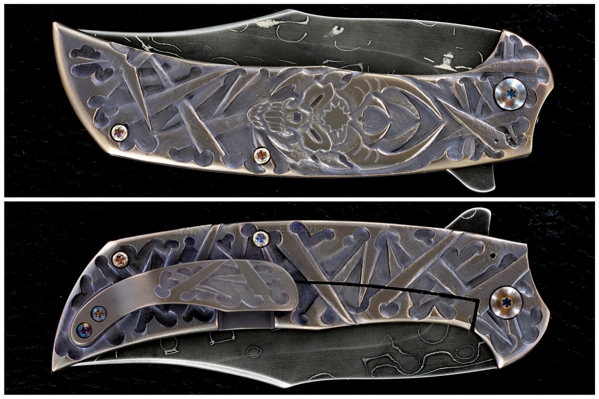 Jody Muller Custom Carved Flipper