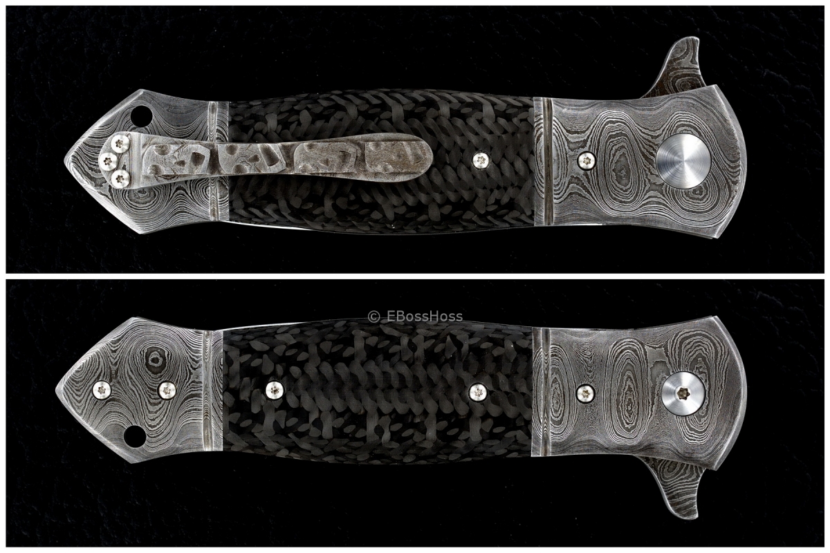 D.B. Fraley Deluxe Dbl. Bolstered Dagger-Grind Flipper