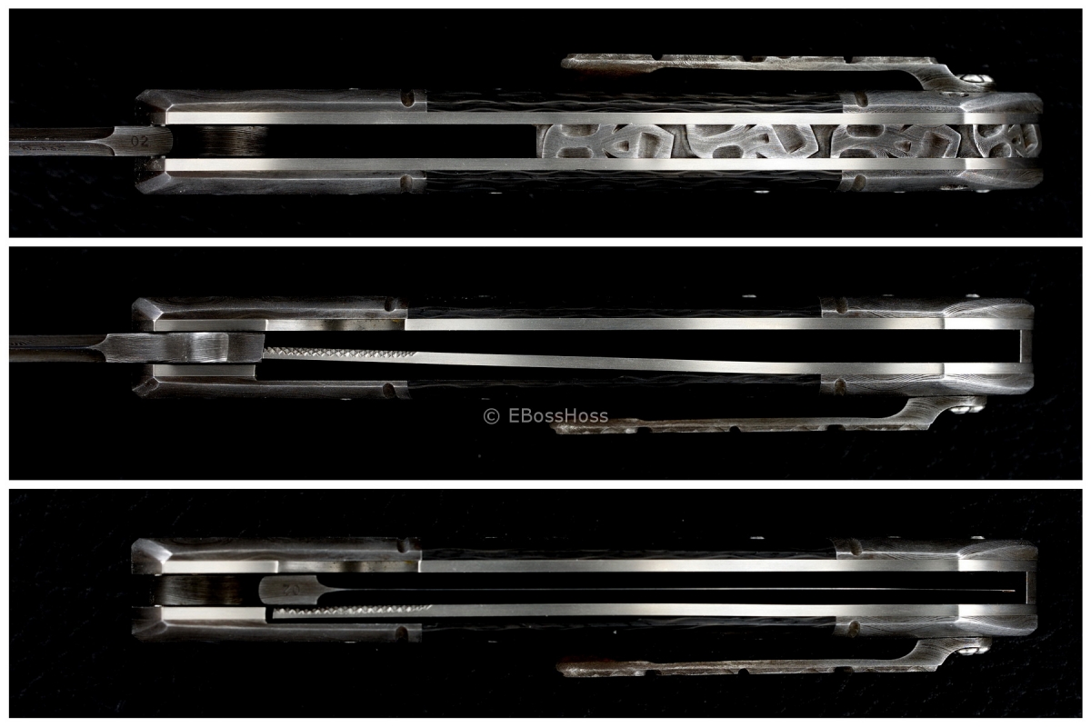 D.B. Fraley Deluxe Dbl. Bolstered Dagger-Grind Flipper