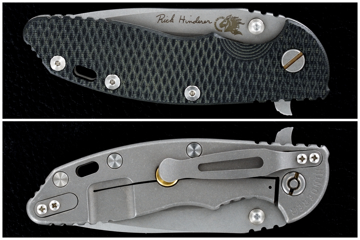 Rick Hinderer Custom Gen 4 XM-18 Hellfire Flipper